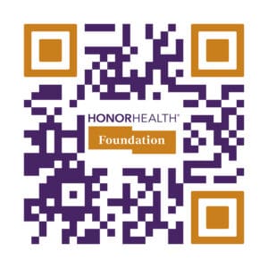 QR Code for Honor Health Foundation